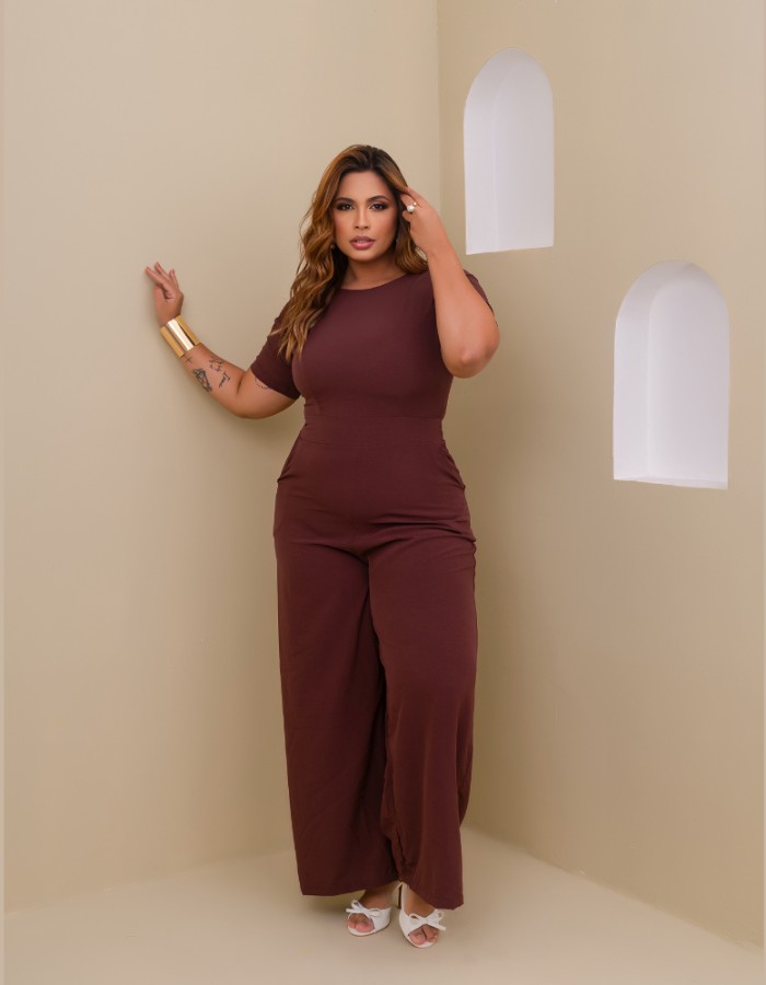 MACACÃO RAIANE PLUS SIZE