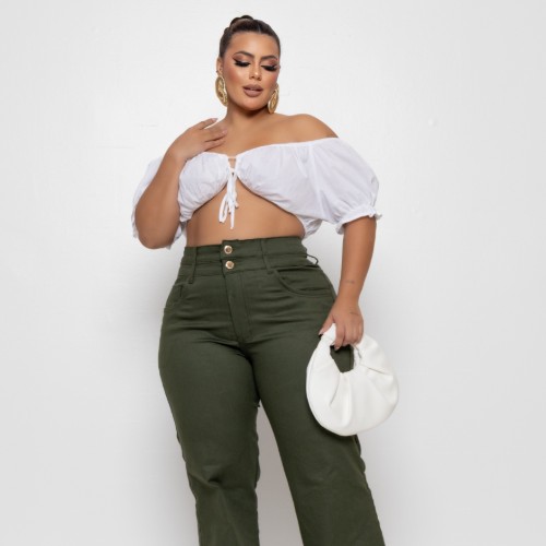 WID LEGG 2 CÓS VERDE MILITAR NA LYCRA 