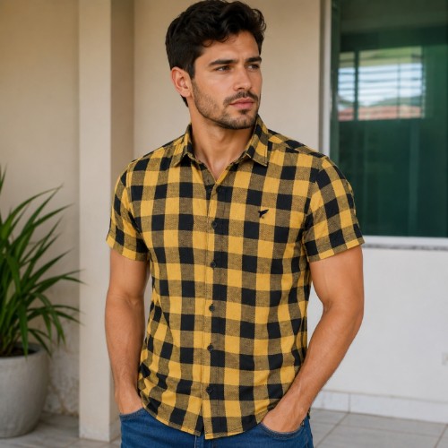 Camisa xadrez flanelado 