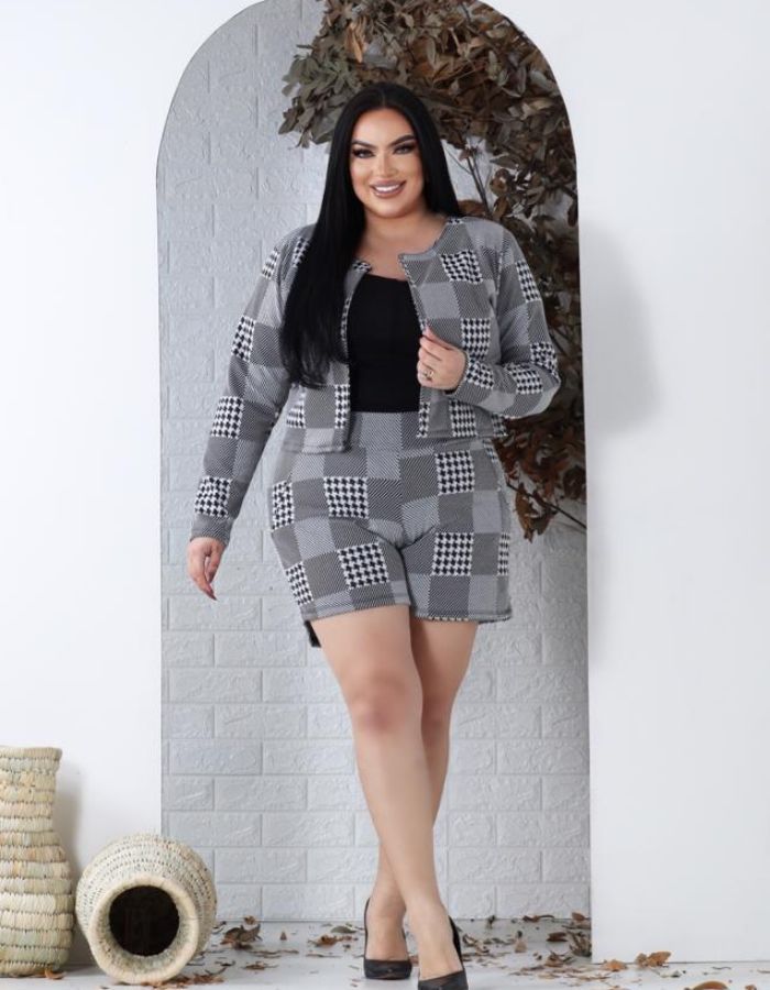 Casaco Lis (XADREZ VÁRIADOS)