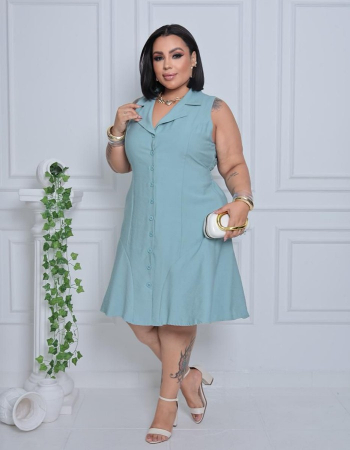 Vestido Plus Gabriella