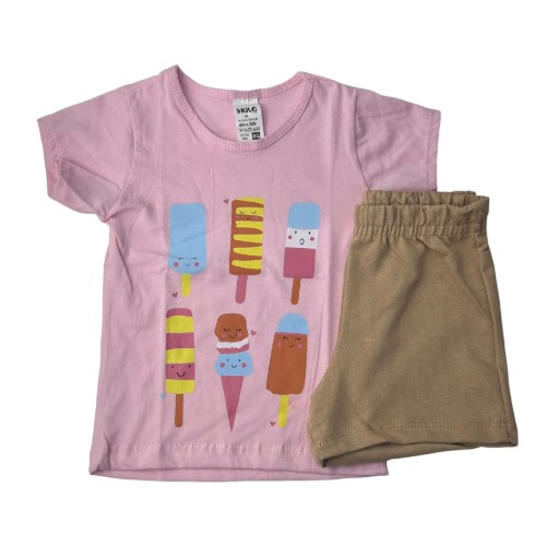 CONJUNTO MOLETINHO INFANTIL PICOLÉ FEMININO