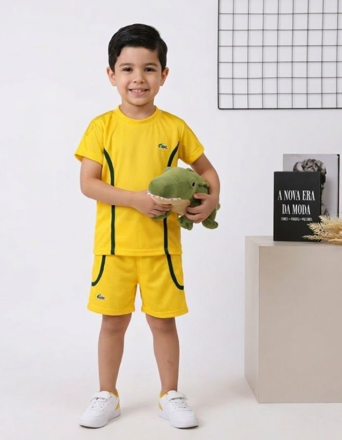 Conjunto Lacoste Brasileirinho
