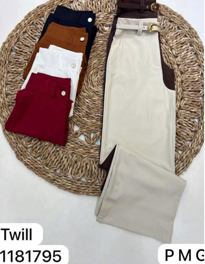 CALÇA PANTALONA TWILL