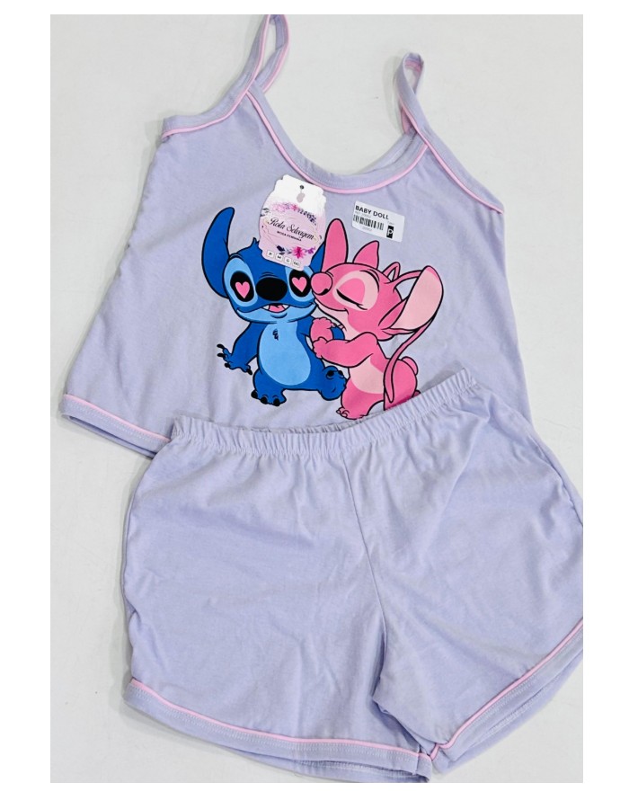 BABY DOLL ALGODÃO ESTAMPADO 20002 1346