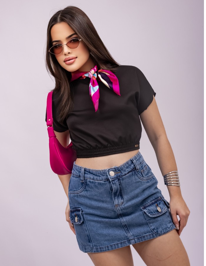 SHORT SAIA COM BOLSOS CARGO