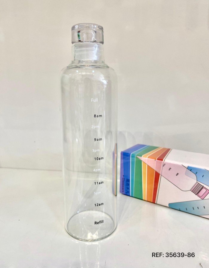 GARRAFA DE VIDRO 550ML