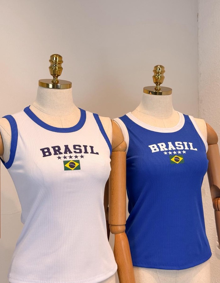 Blusa em caneladinho