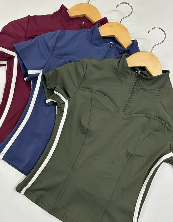 BLUSA DE COMPRESAO IMPORTADA POLIAMIDA DETALHE ADDS