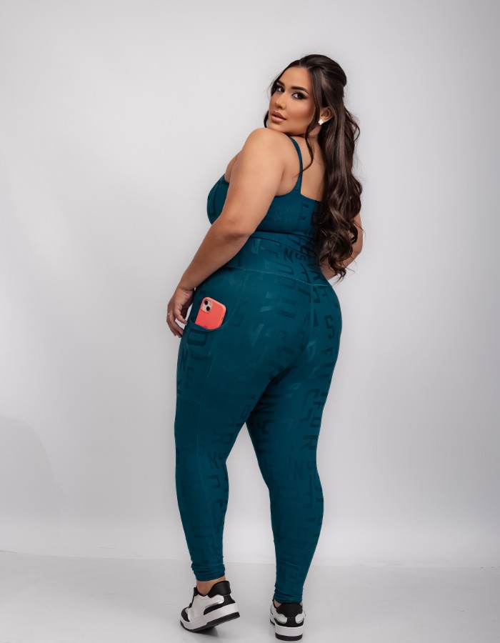 LEGGING JACQUARD LUIZA COM BOLSO