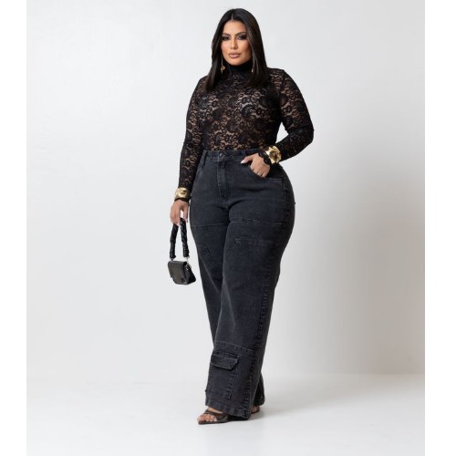 WID LEGG DETALHE SOBREPOSTO BLACK MARMORIZADA 