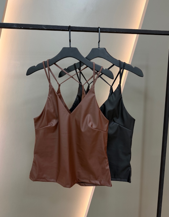BLUSA DE COURO