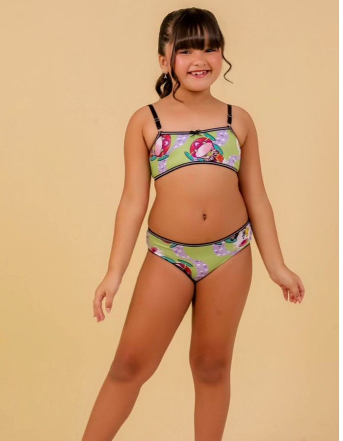 CONJUNTO MENINA MOÇA SUEDE REF: 0062 1501