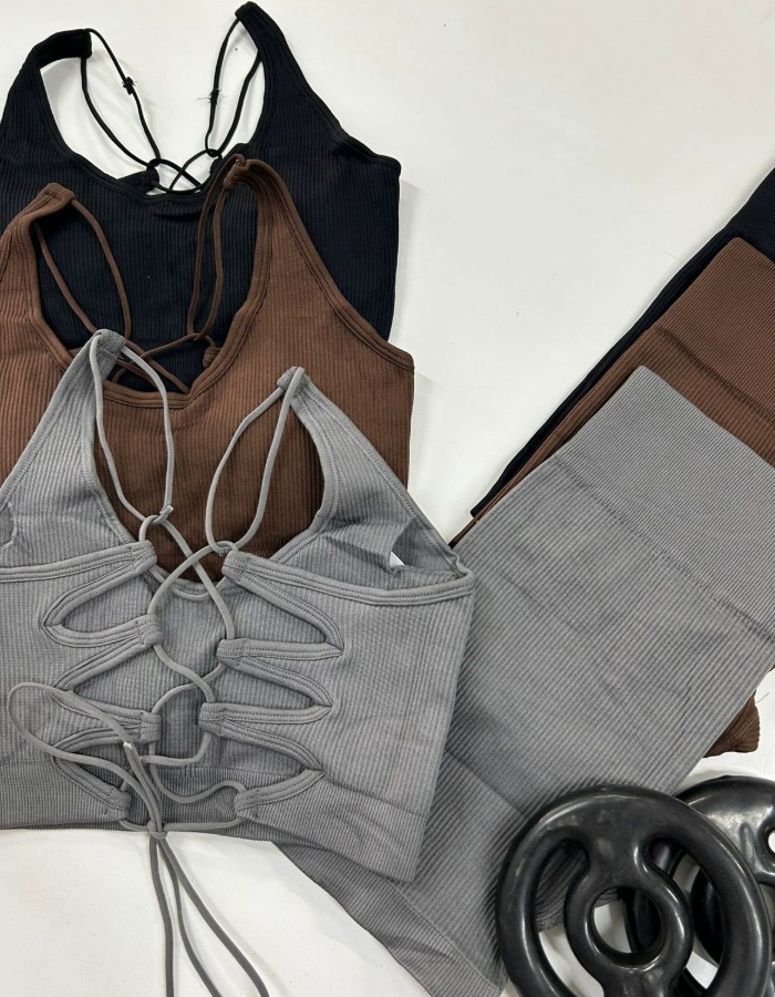 CONJUNTO SHORT TOP DETALHE IMPORTADO