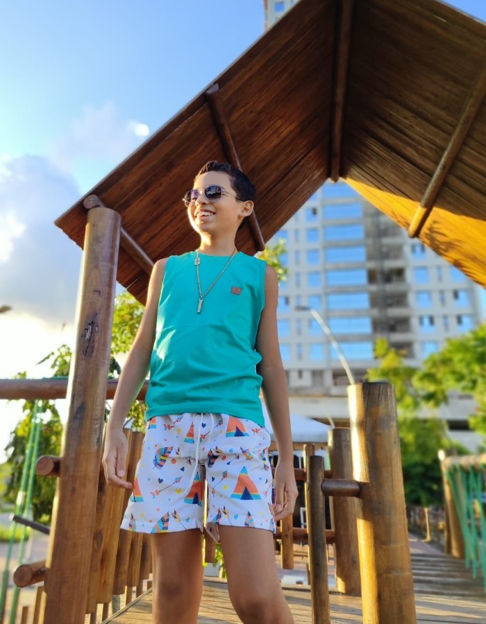 SHORT TACTEL S/ELASTANO 