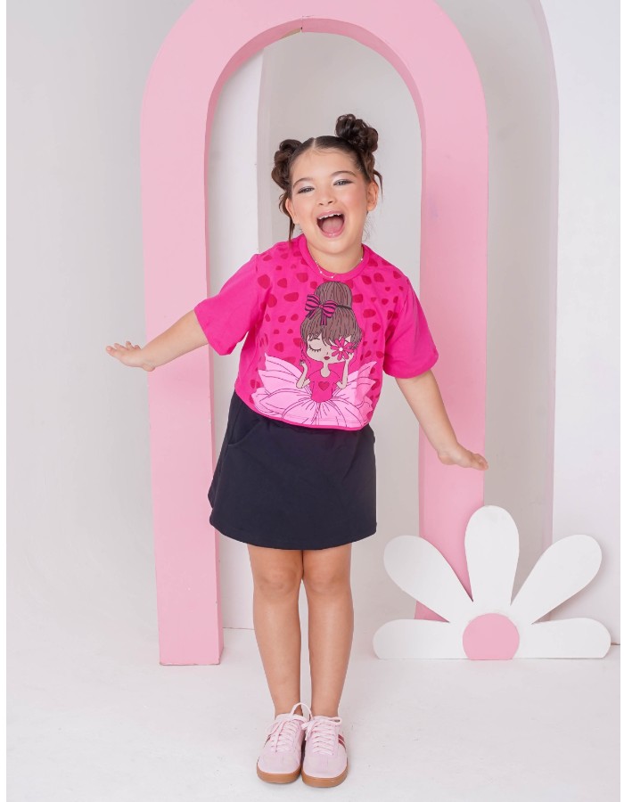 CONJUNTO COM SHORT SAIA