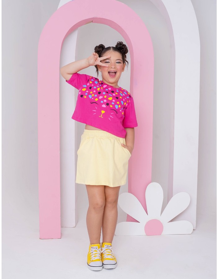 CONJUNTO COM SHORT SAIA