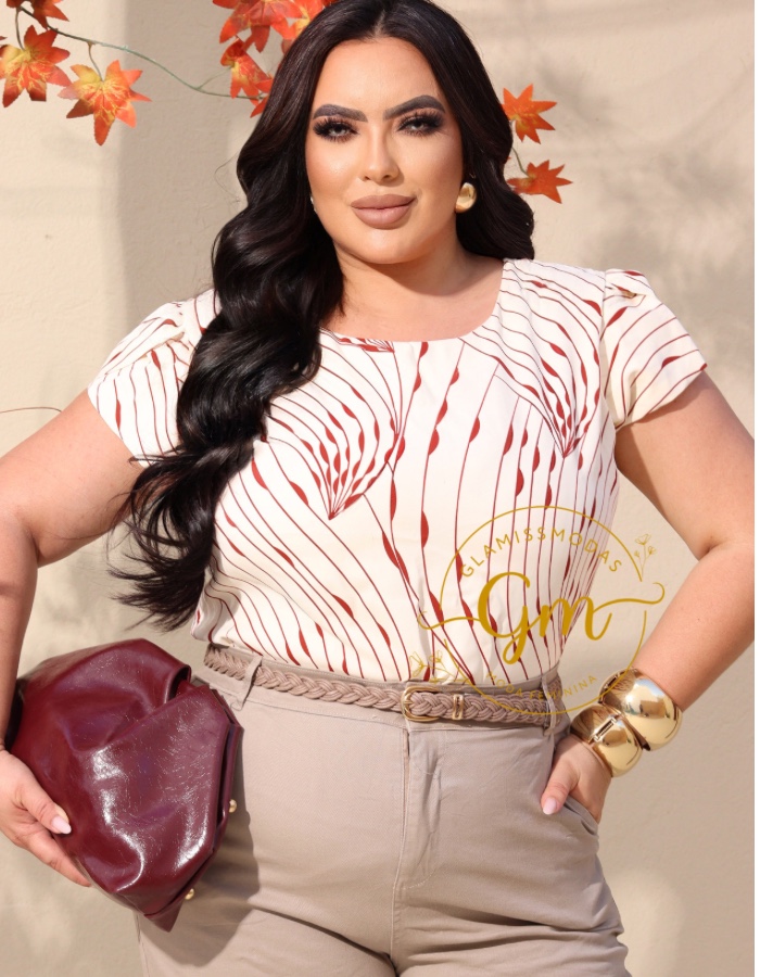 BLUSA PLUS SIZE SÔNIA