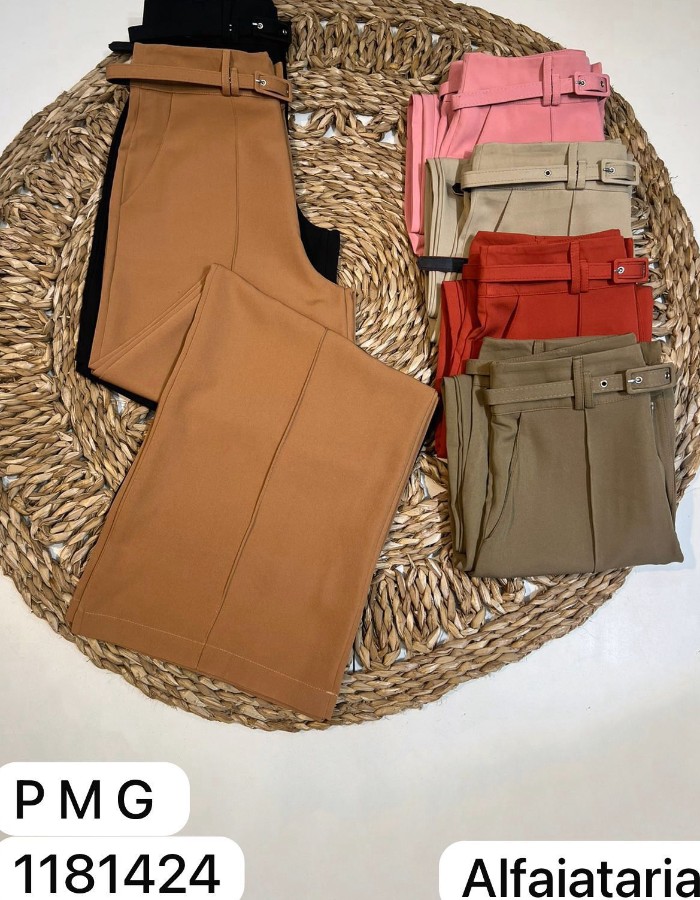 Calça Pantalona Alfaiataria