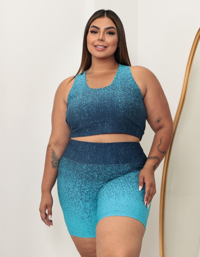 CONJUNTO FIT DEGRADE PLUS SIZE