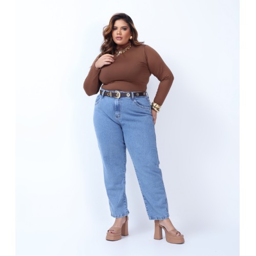 CALÇA MOON TRADICIONAL MARMORIZADA 100%