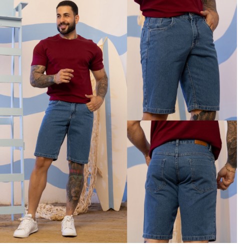 BERMUDA 100% ALGODÃO