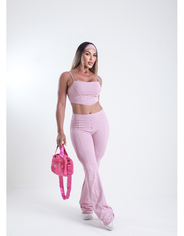 CONJUNTO FLARE COM TIARA