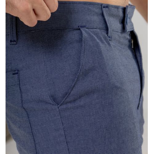 SHORT SARJA TECIDO TRABALHADO 2% ELASTANO 