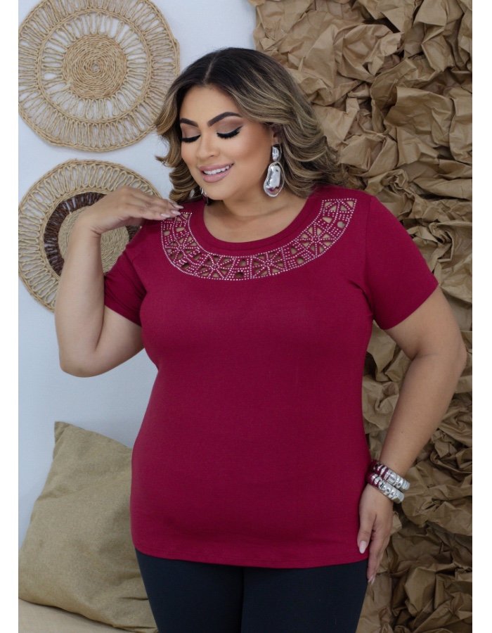 Blusa fio torcido com detalhes 01
