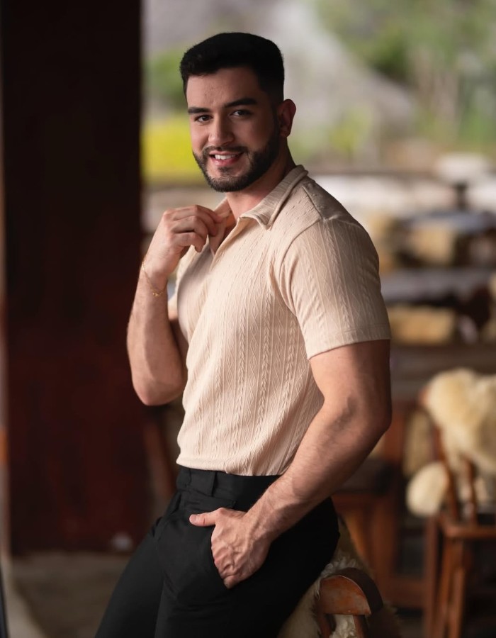 Camisa Polo Texturizada