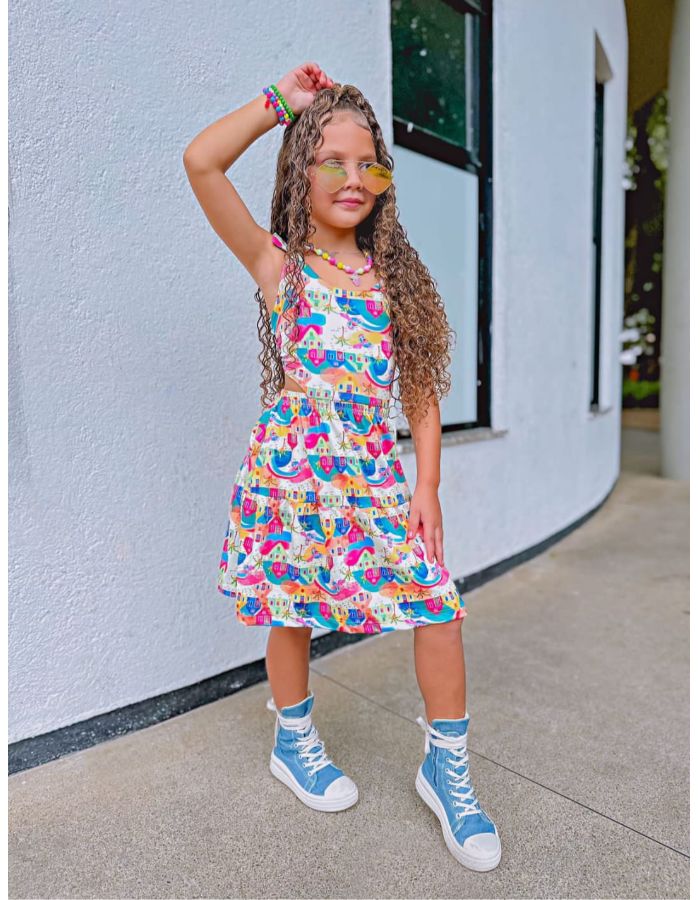 Vestido de Babado Ellen