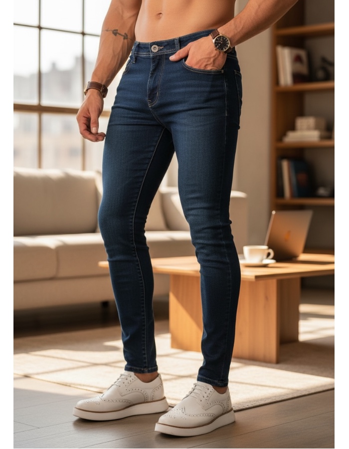 Calça Jeans Skyne Destroyed Pamplona 