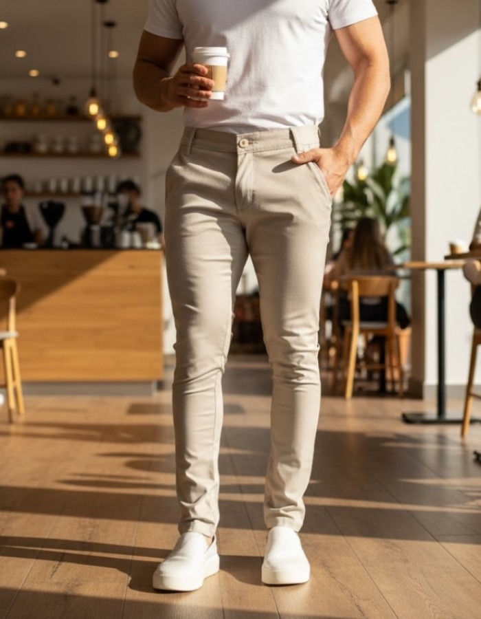 Calça Alfaiataria Slim Tradicional (R:3-D)