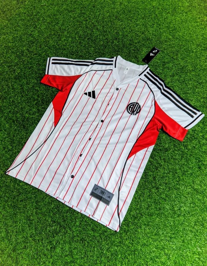 CAMISA RIVER PLATE US PACK 2025/26 - EDIÇÃO BASEBALL