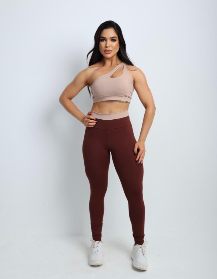 Conjunto calça e top POLIAMIDA 