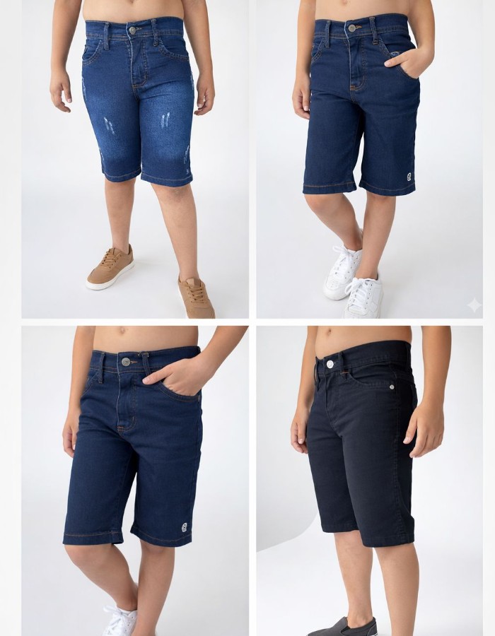 BERMUDA JEANS LAYCRA