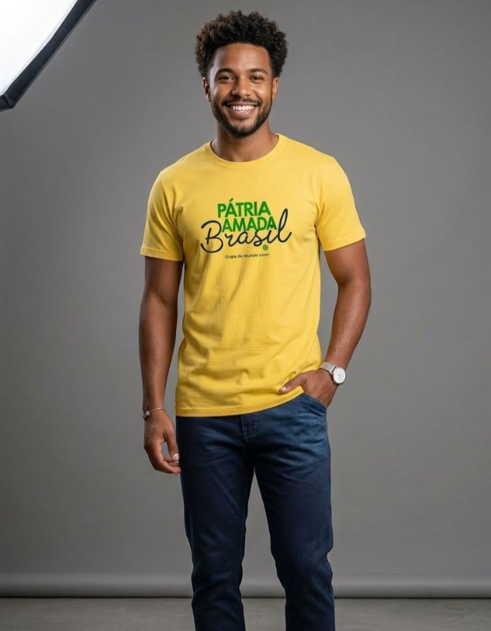 CAMISA DIFERENCIADA - PÁTRIA AMADA BRASIL