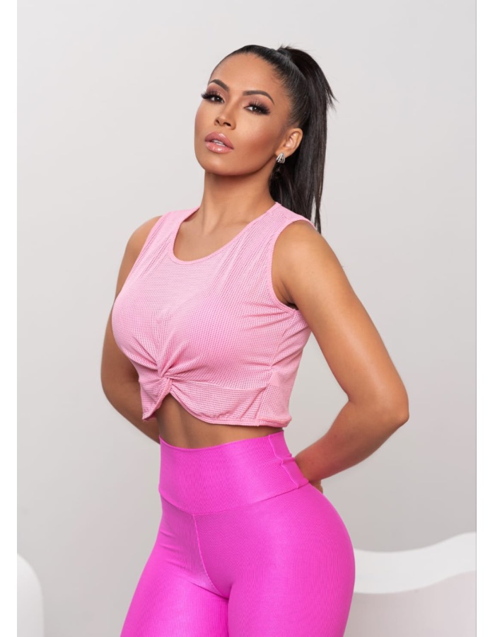 BLUSA TORCIDA REGATA