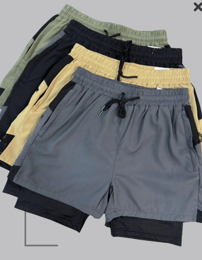 SHORT DUPLO MASCULINO 776 IMPORTADO