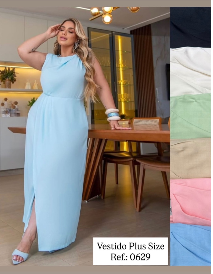 VESTIDO PLUS SIZE ÁGATHA 