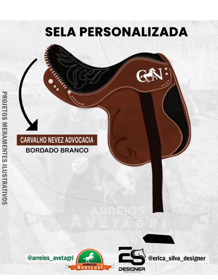 Personalização Sela