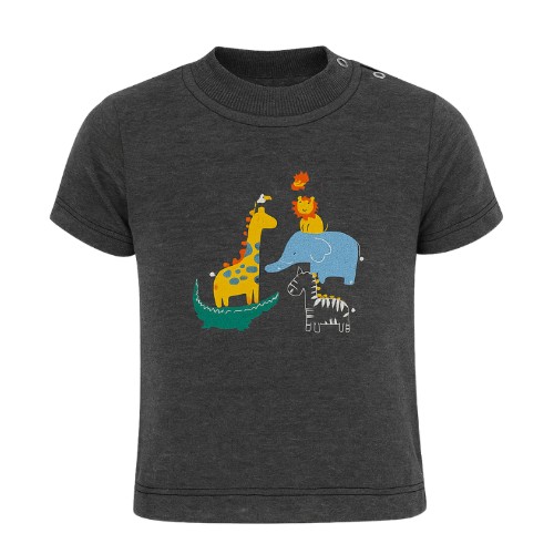 CAMISETA BABY ESTAMPA MINI SAFARI 