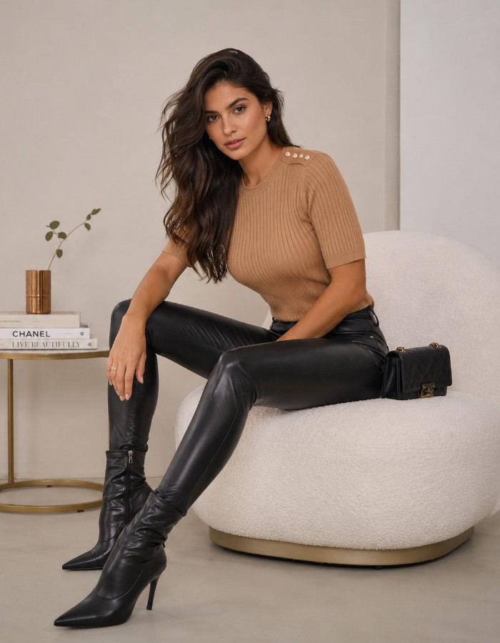 Blusa Modal Botões Ombro 