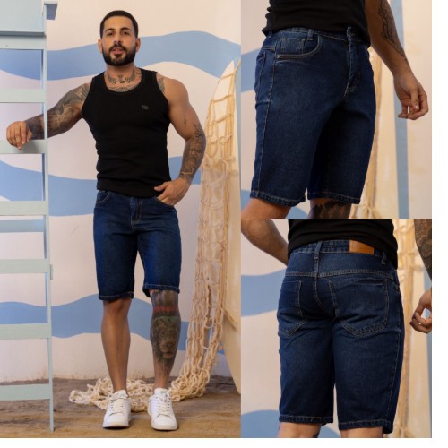 BERMUDA 100% ALGODÃO