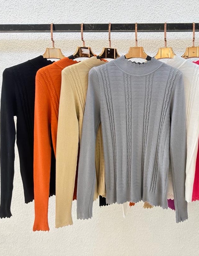 Casaco modal Ana Karla (meia gola)