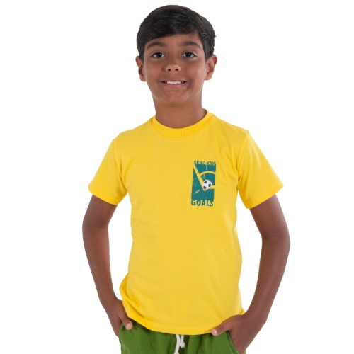 CAMISETA INFANTIL CAMPO MASCULINA