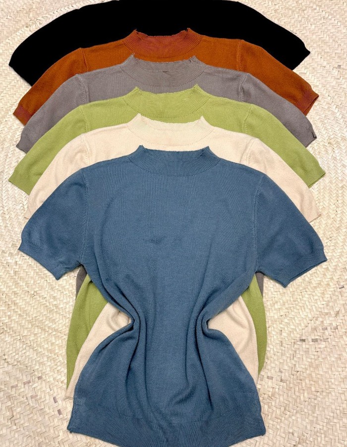 BLUSA TRICO MODAL ESTILO ZARA