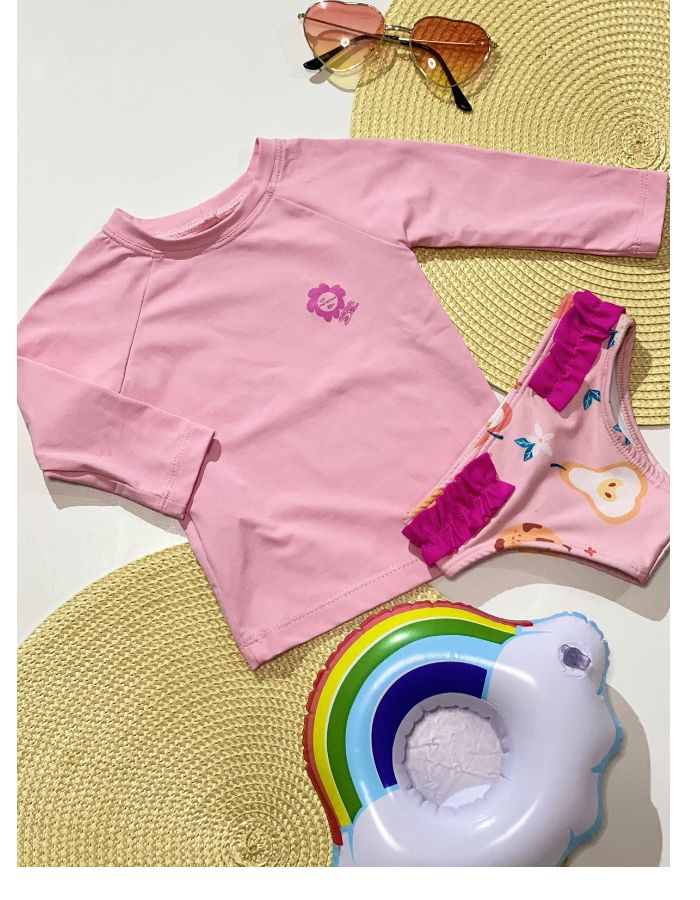 BLUSA PROTEÇÃO UV+CALCINHA P-M-G