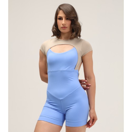 MACAQUINHO EMPINA BUMBUM TECIDO LISO