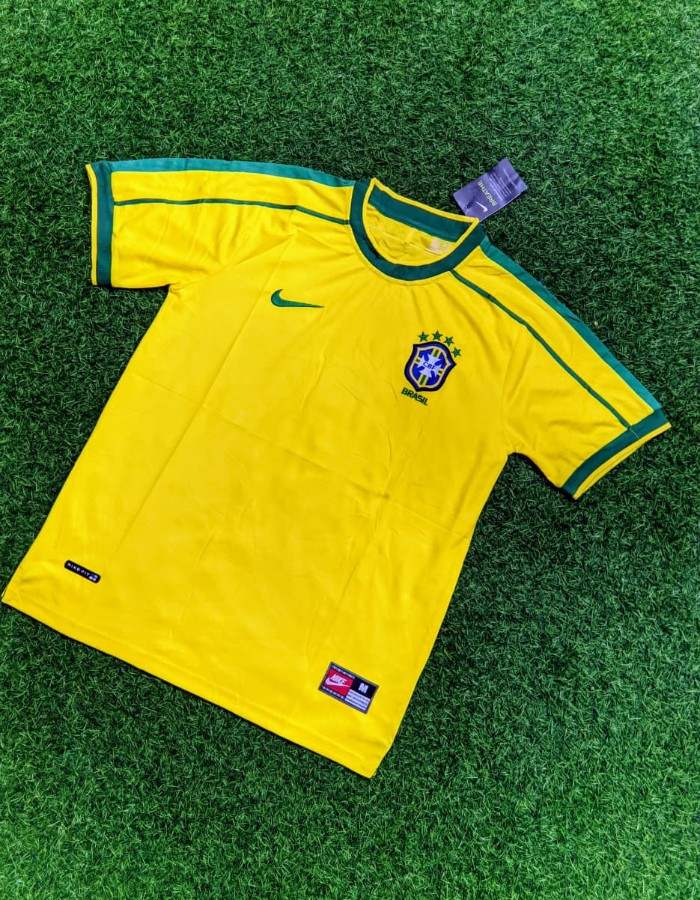 CAMISA SELEÇÃO BRASIL HOME COPA 1998